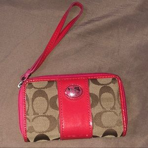 Coach wristlet